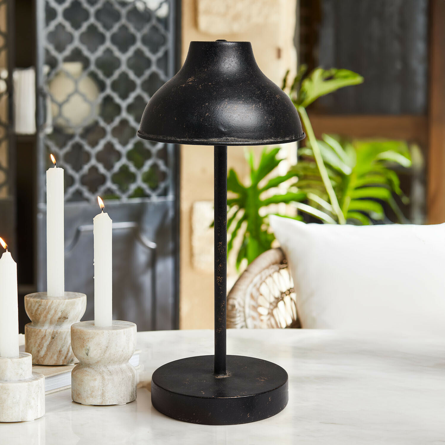 Lámpara de mesa LED recargable Henvique