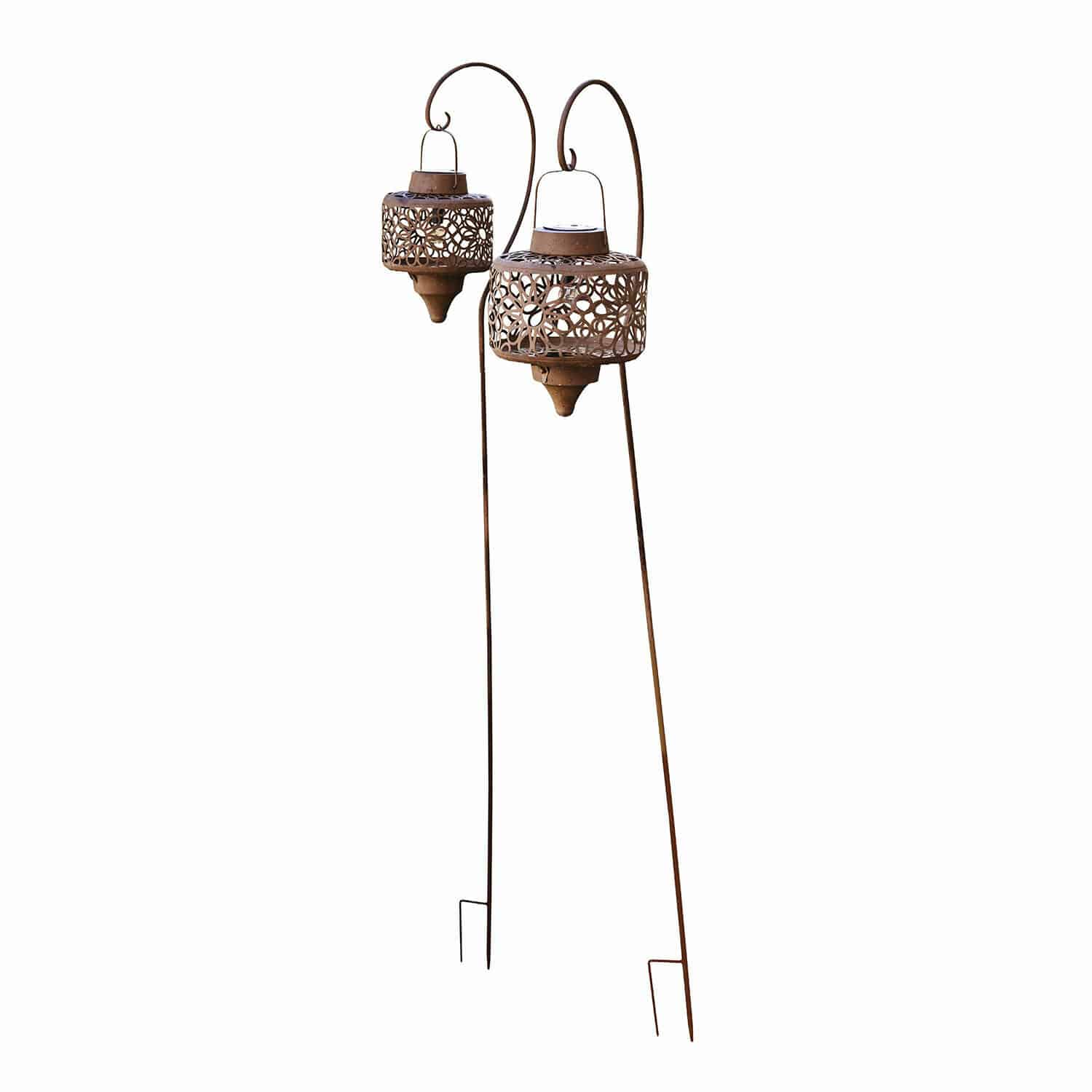 Set de 2 farolillos solares Robelline
