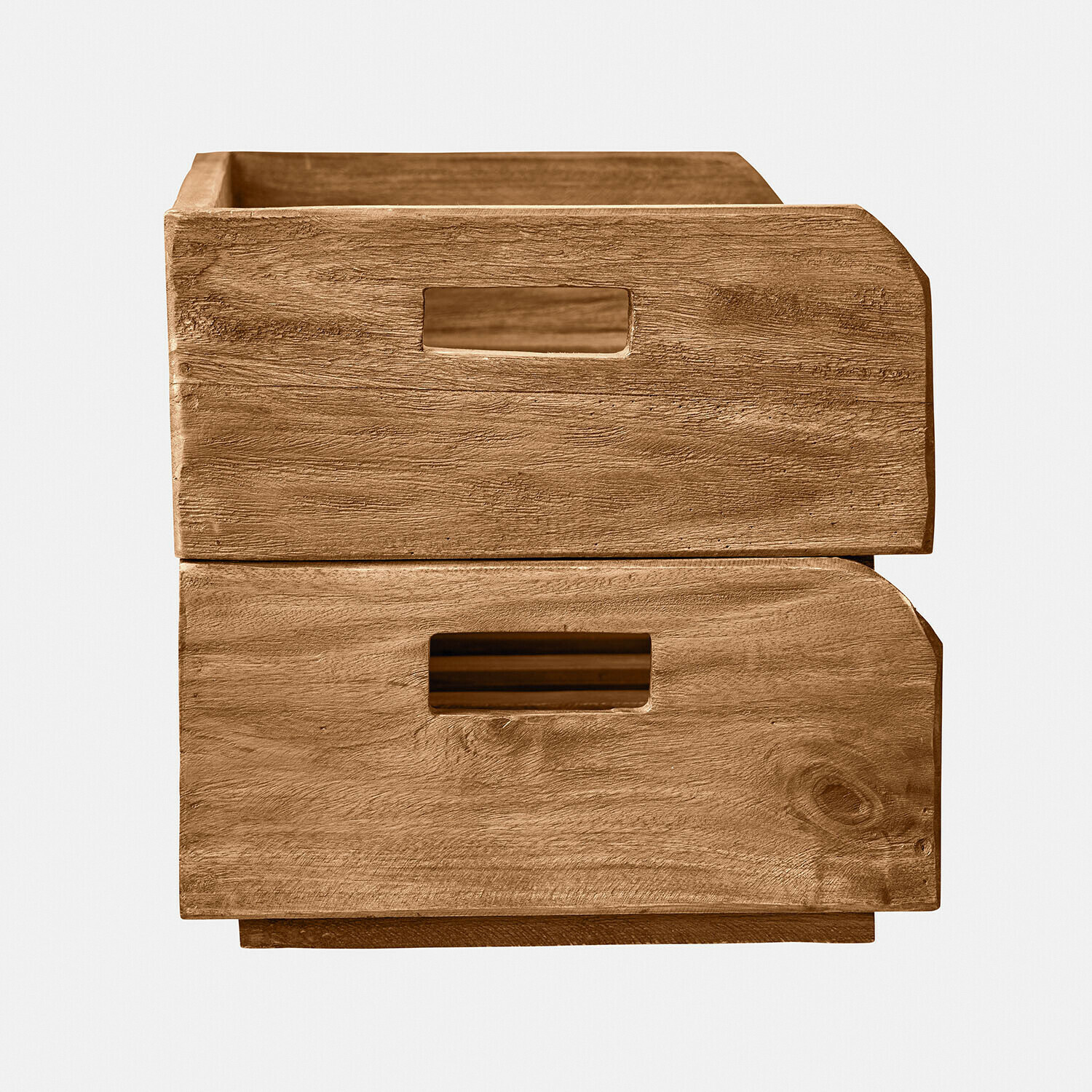 Set de 2 portabotellas Crestwooden