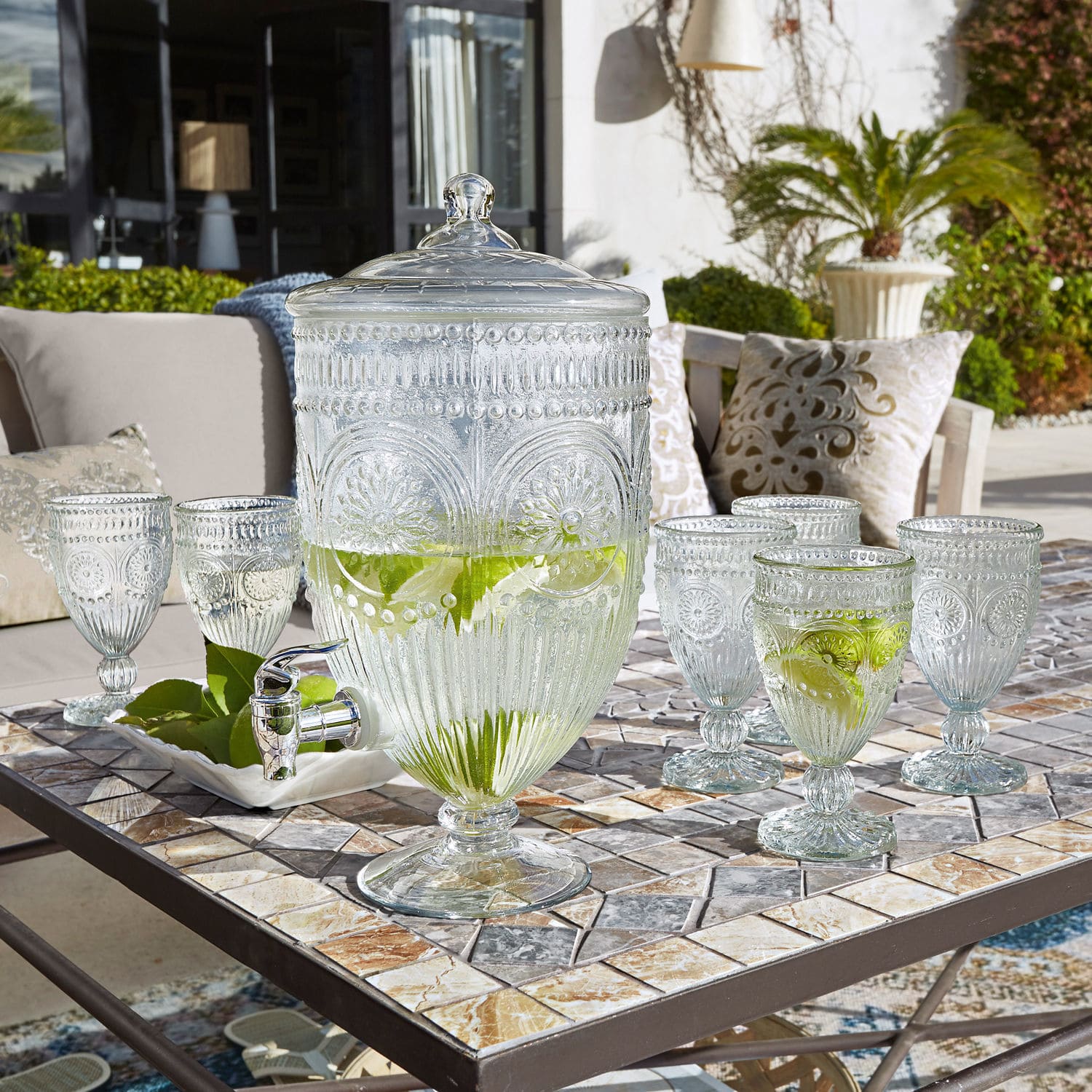 Set de 6 vasos Leatrice