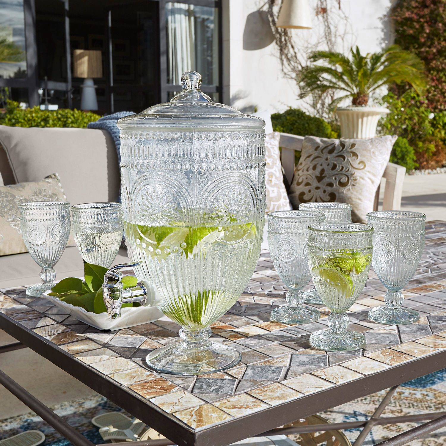 Set de 6 vasos Leatrice
