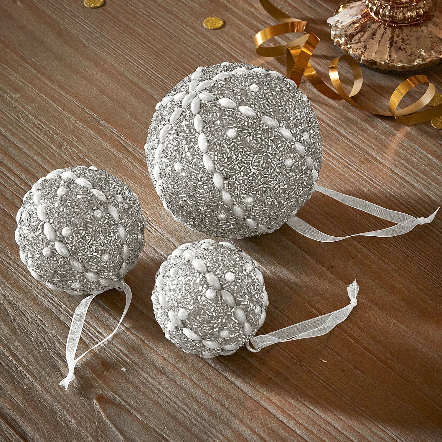 Set de 3 bolas de Navidad Maelvik