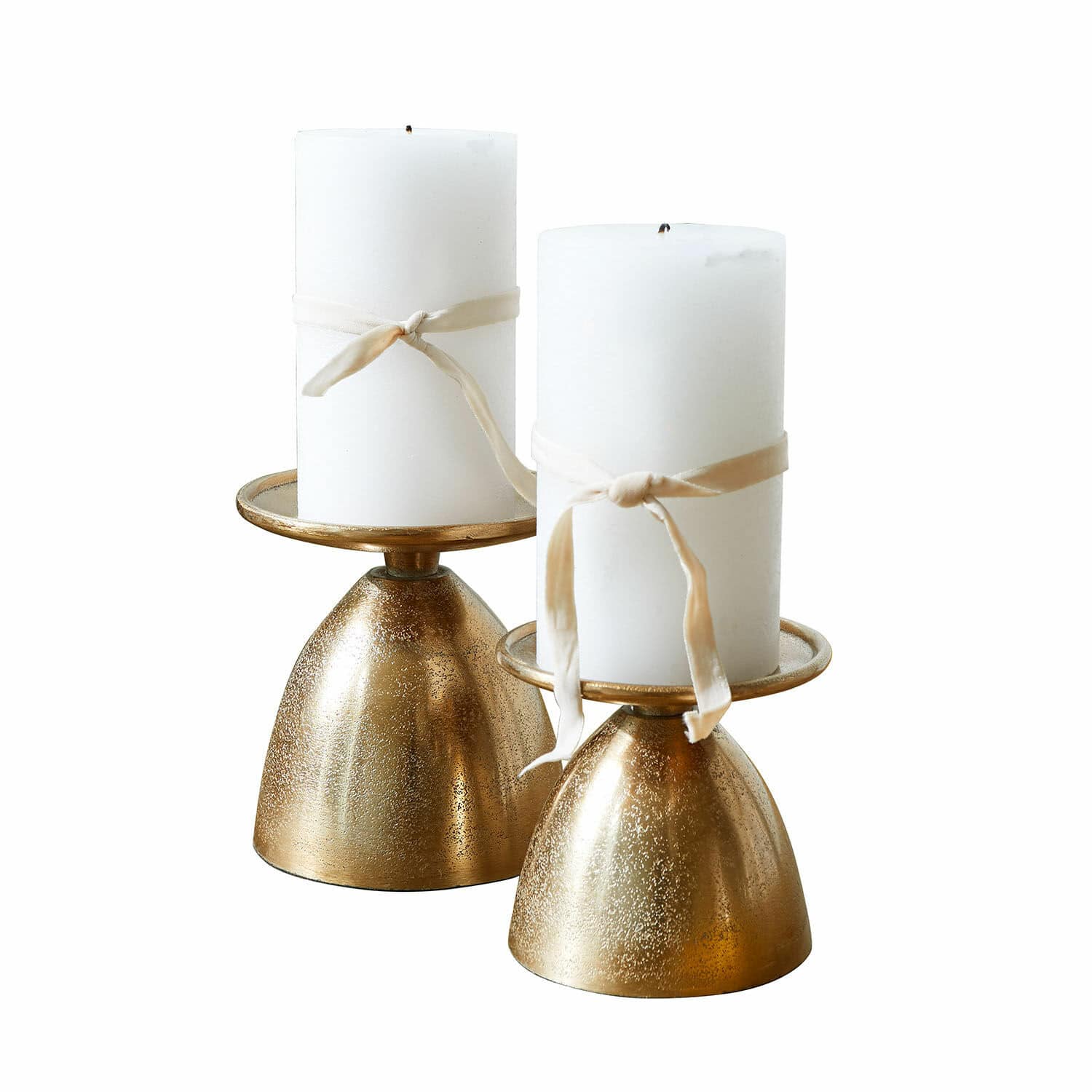 Set de 2 candeleros Karimah