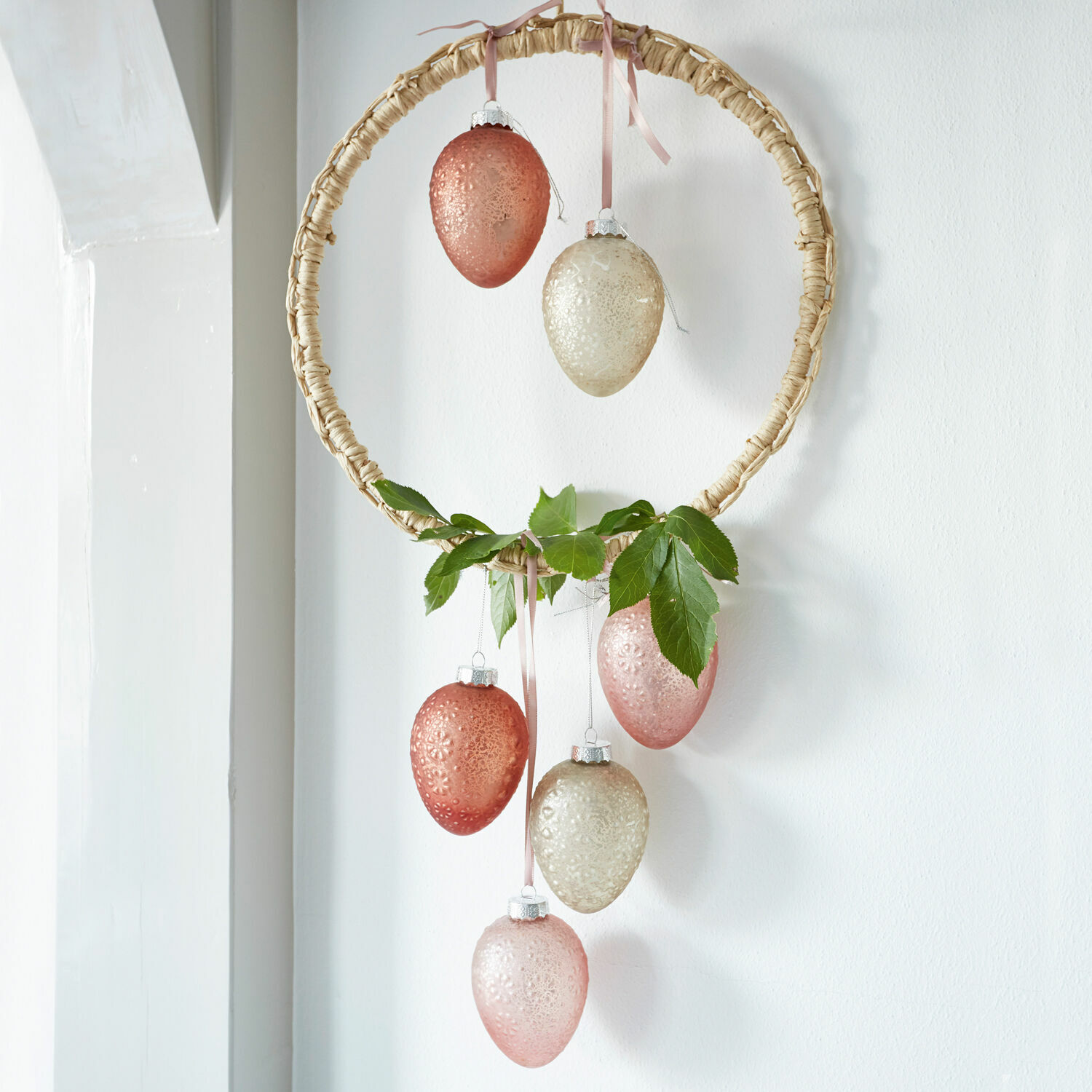 Set de 6 huevos de Pascua Sparkly
