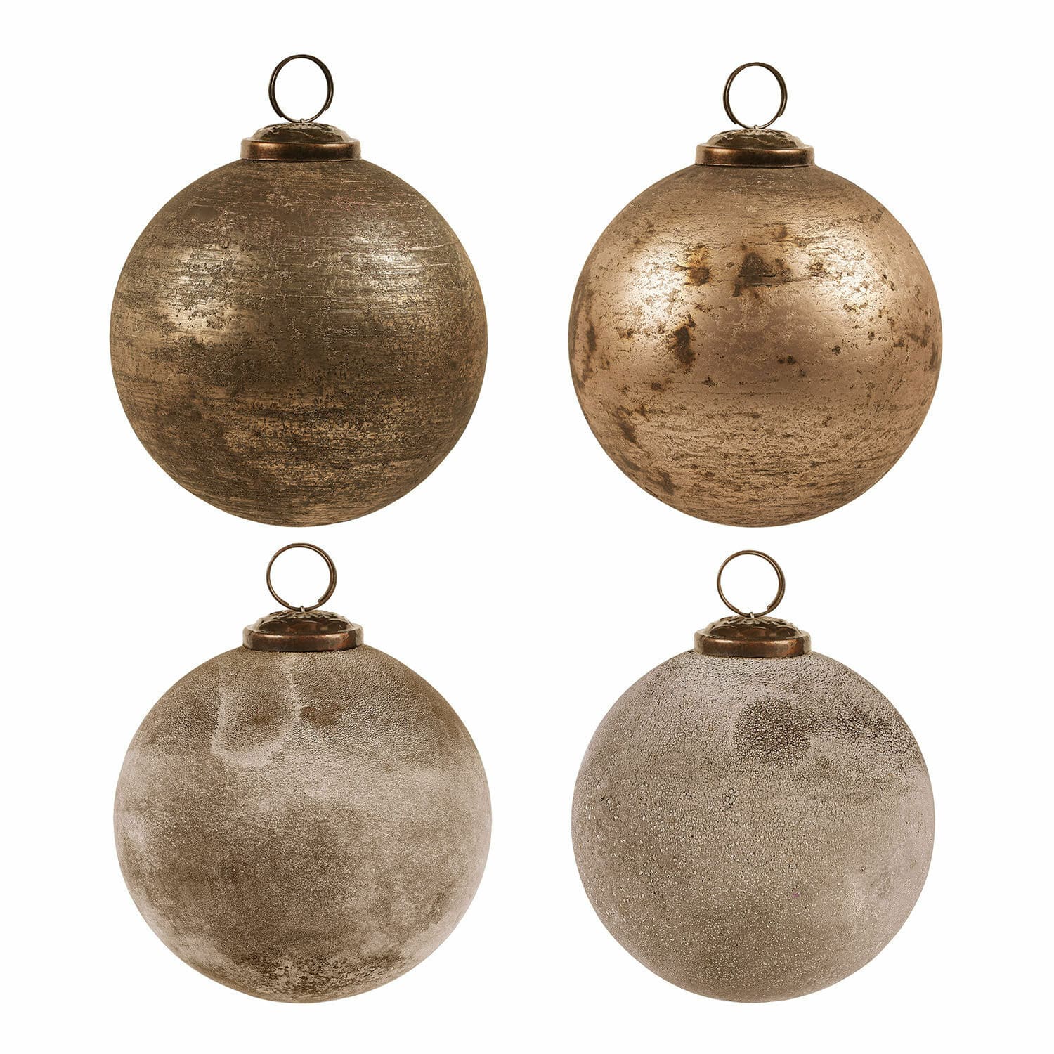 Set de 4 adornos navideños Ophraine