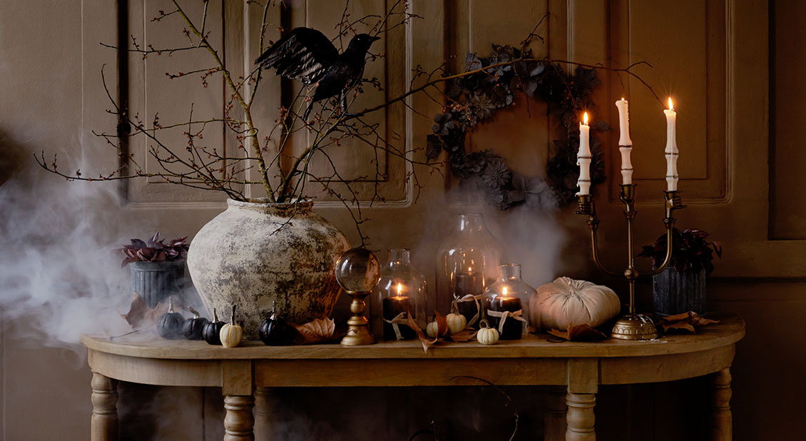 Entre calabazas y velas