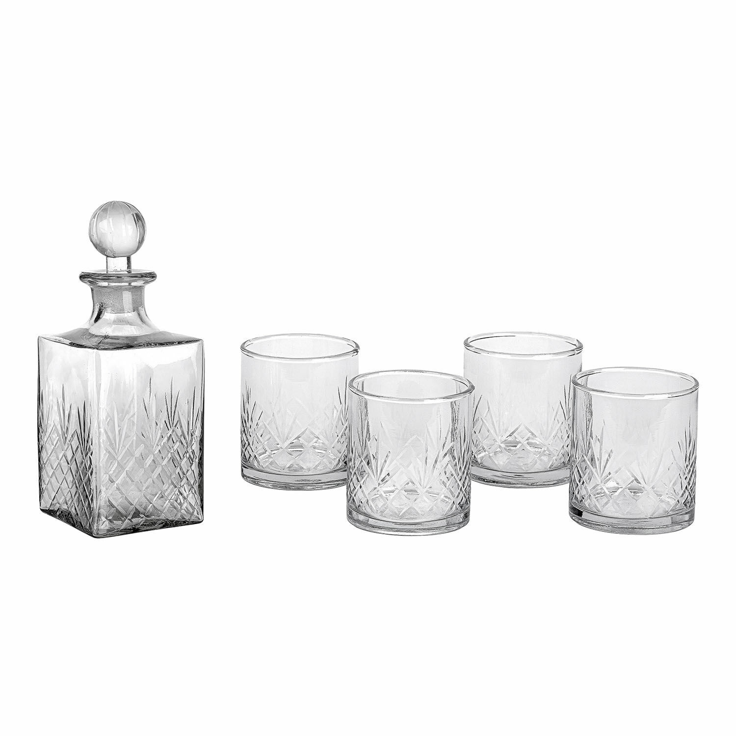 Licorera con 4 vasos Kerrington