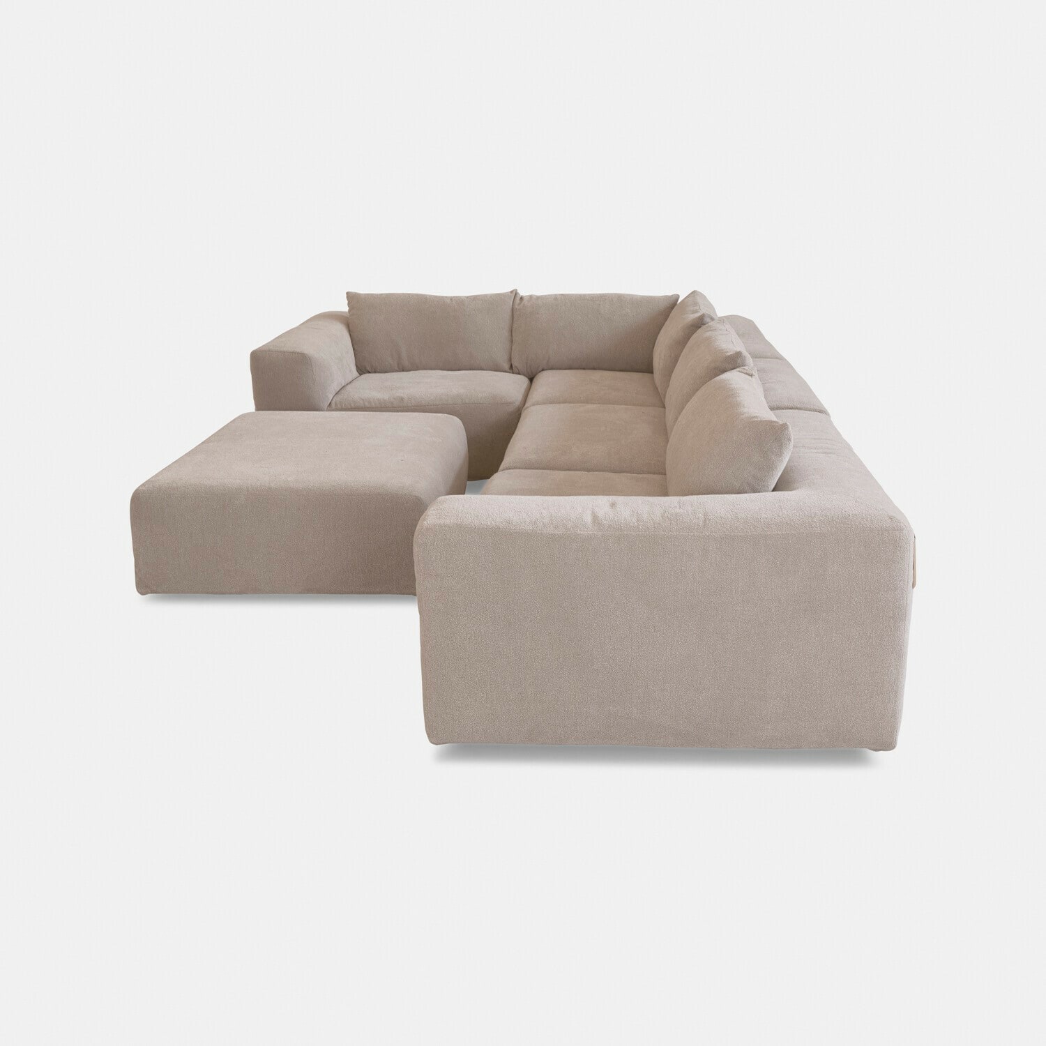 Sofá modular con otomana Northcombe