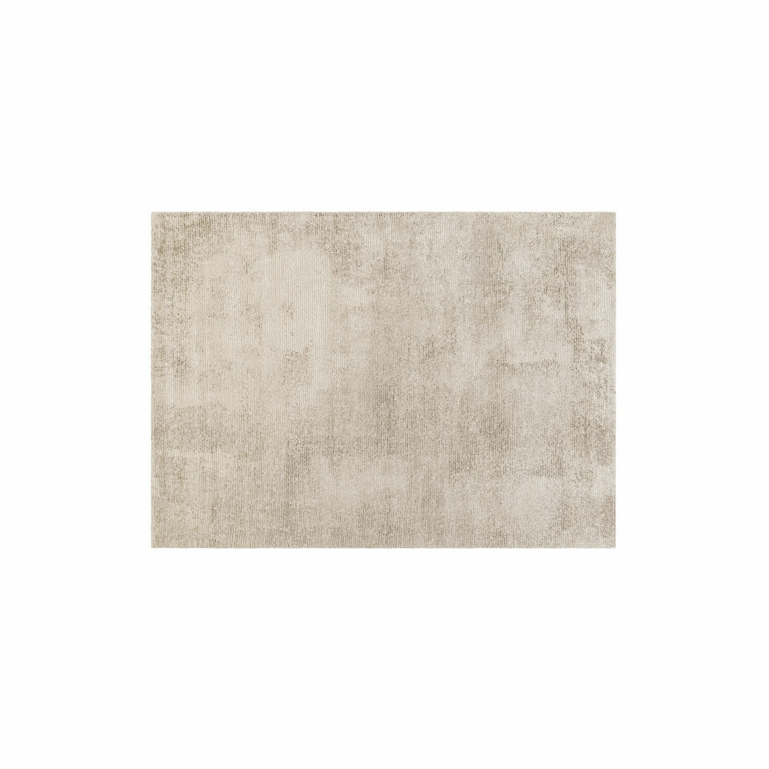 Alfombra beige de material suave con textura sutil, ideal para salón y dormitorio