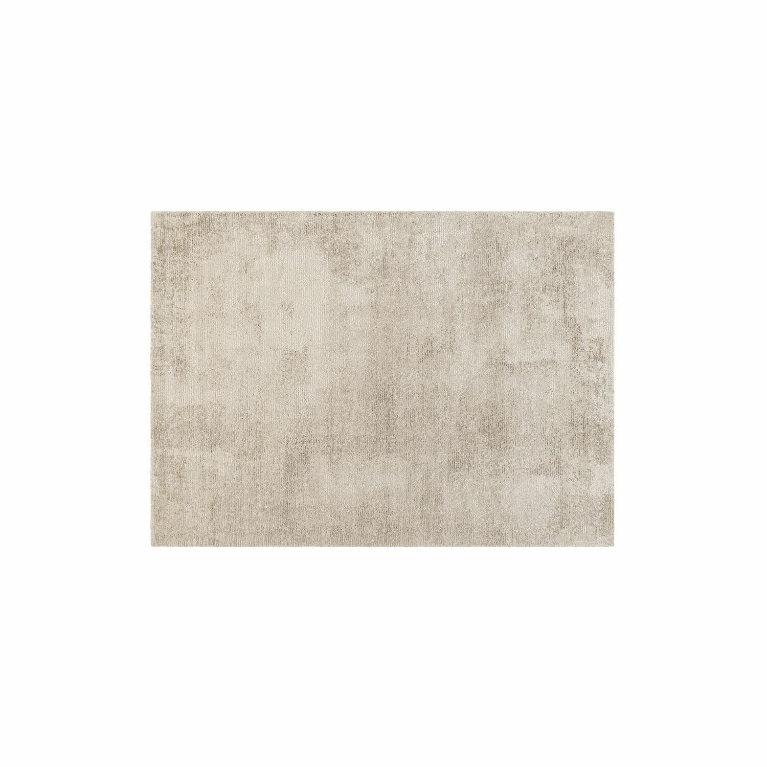 Alfombra Zaniyah Alfombra beige de material suave con textura sutil, ideal para salón y dormitorio