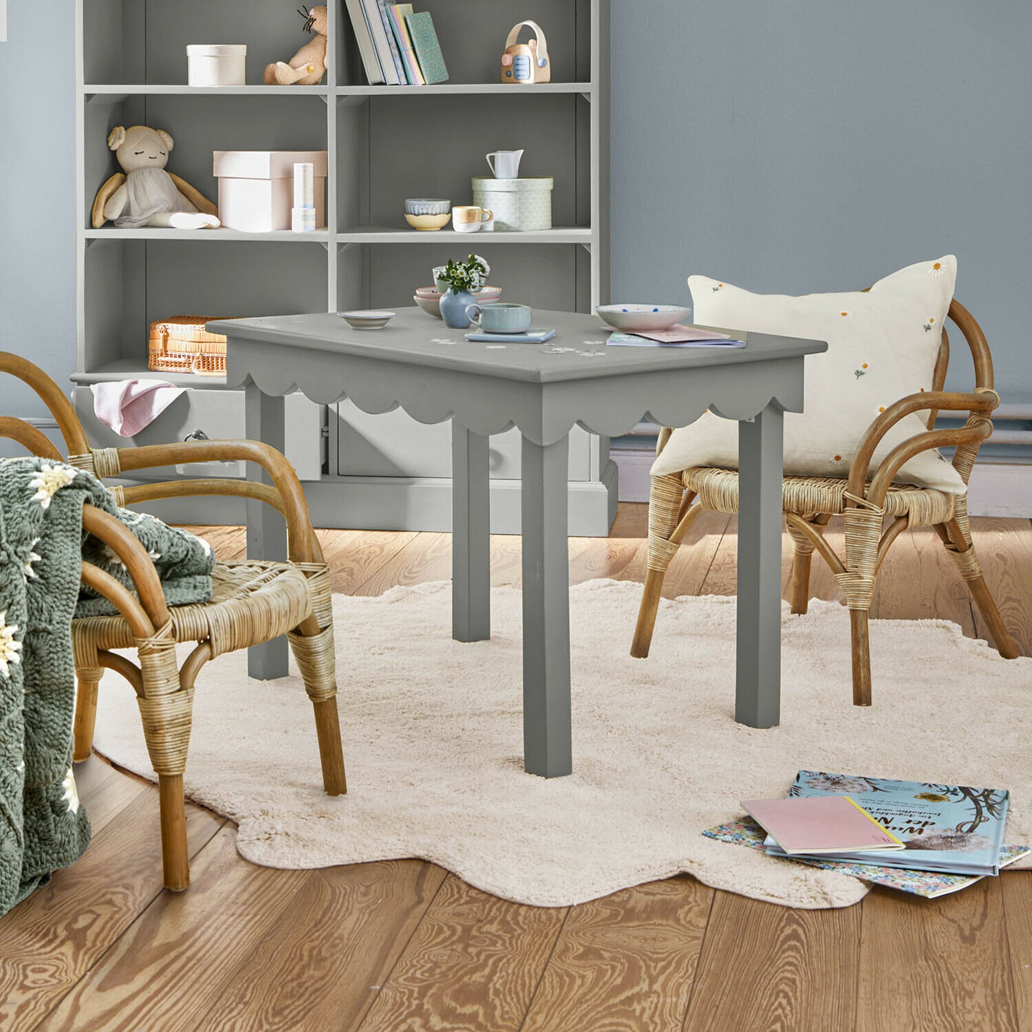 Mesa infantil Poussinou