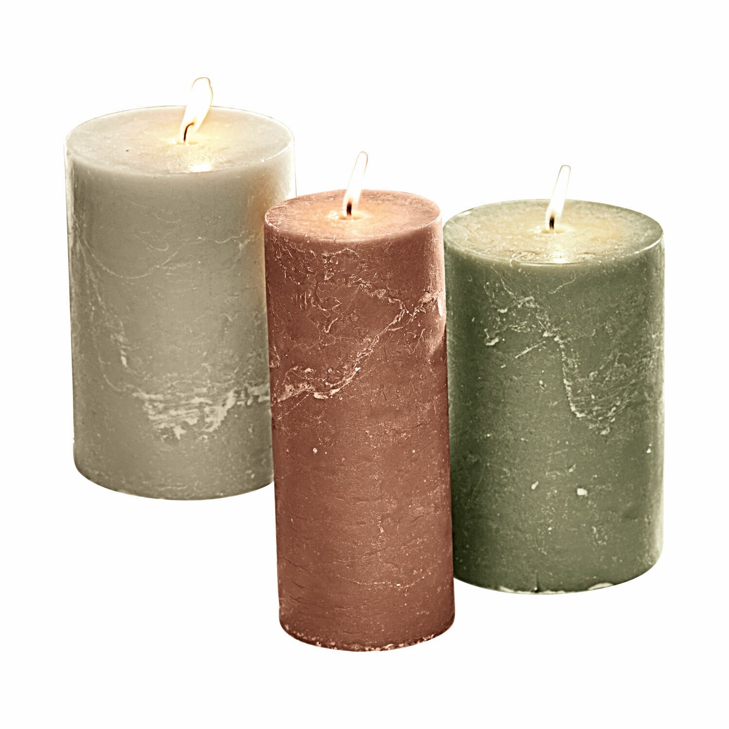 Set de 3 velas Salis
