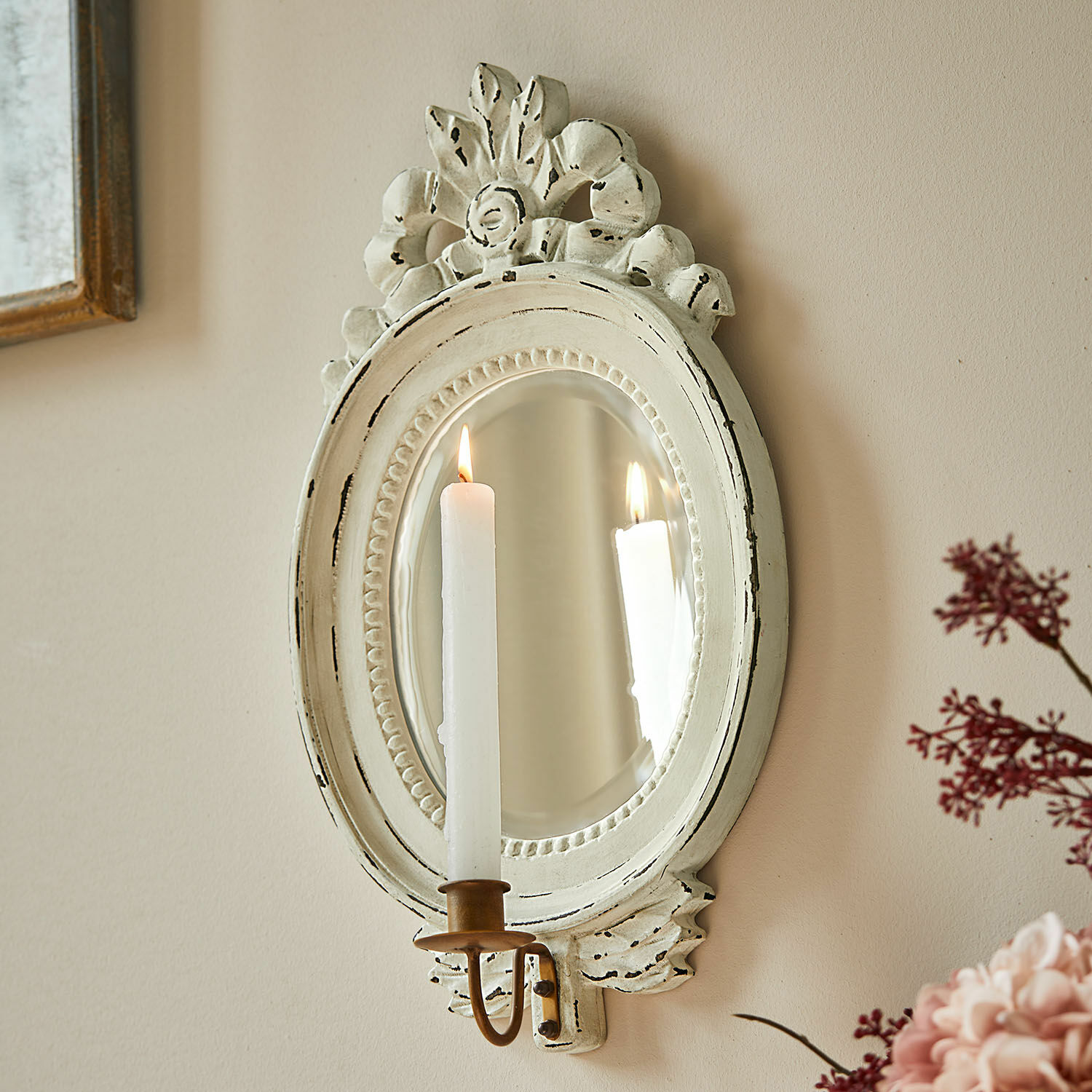 Portavelas de pared Vallombre