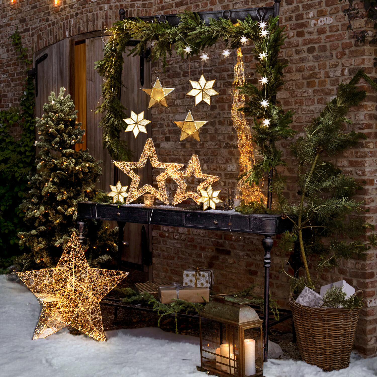 Set de 2 estrellas LED Veralisse