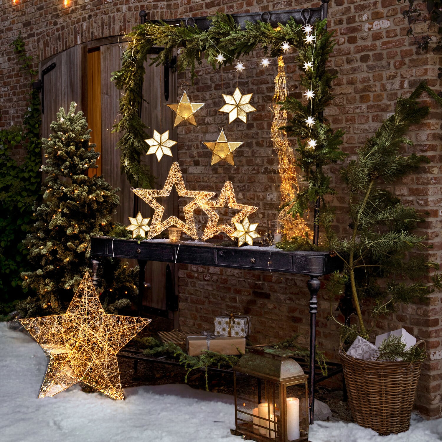 Set de 2 estrellas LED Veralisse