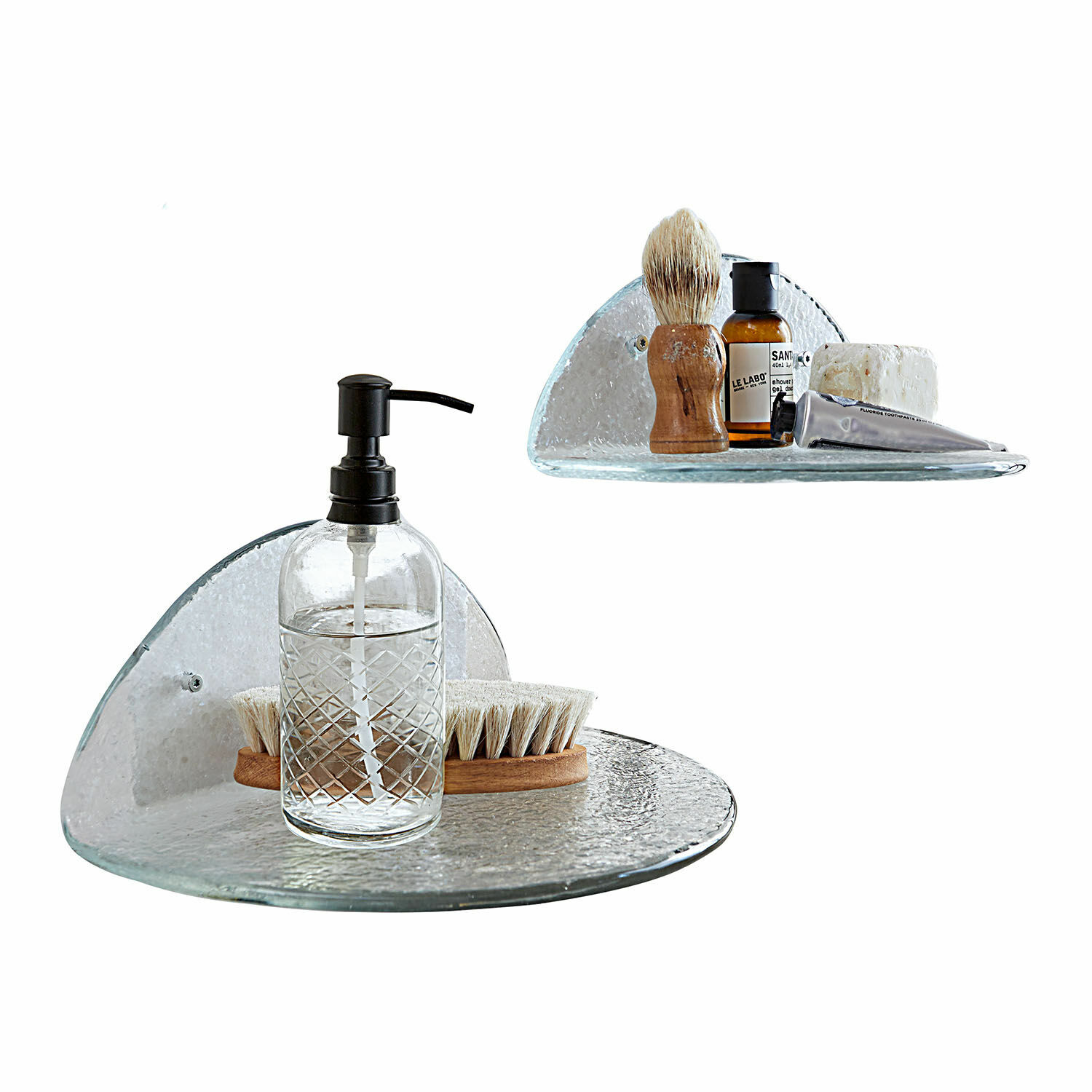 Set de 2 estantes de pared Elysande