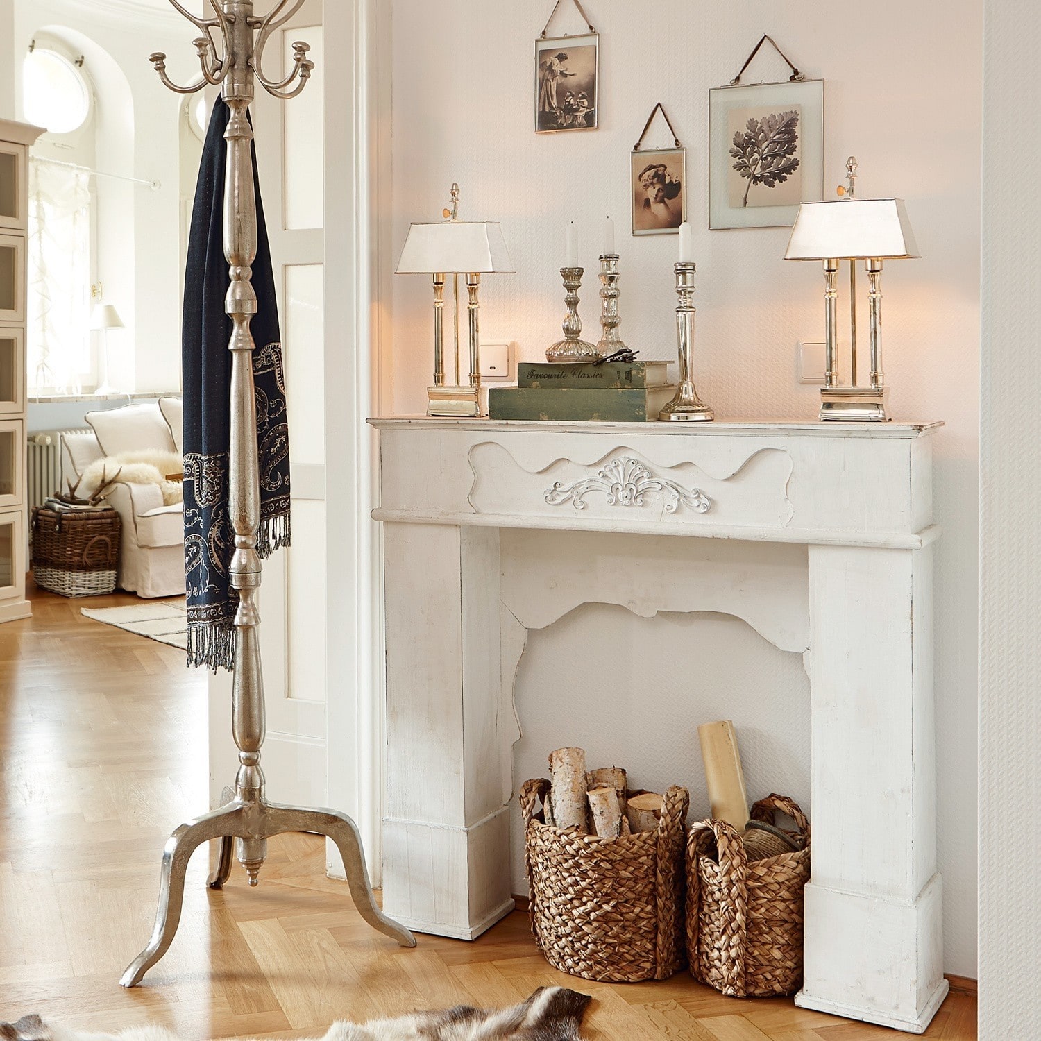 Consola de chimenea Margaux