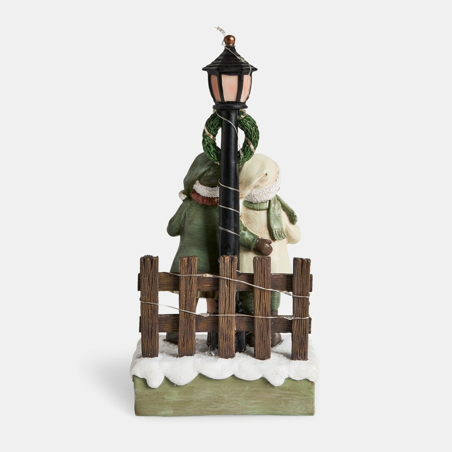 Figura decorativa con farol LED Jerries