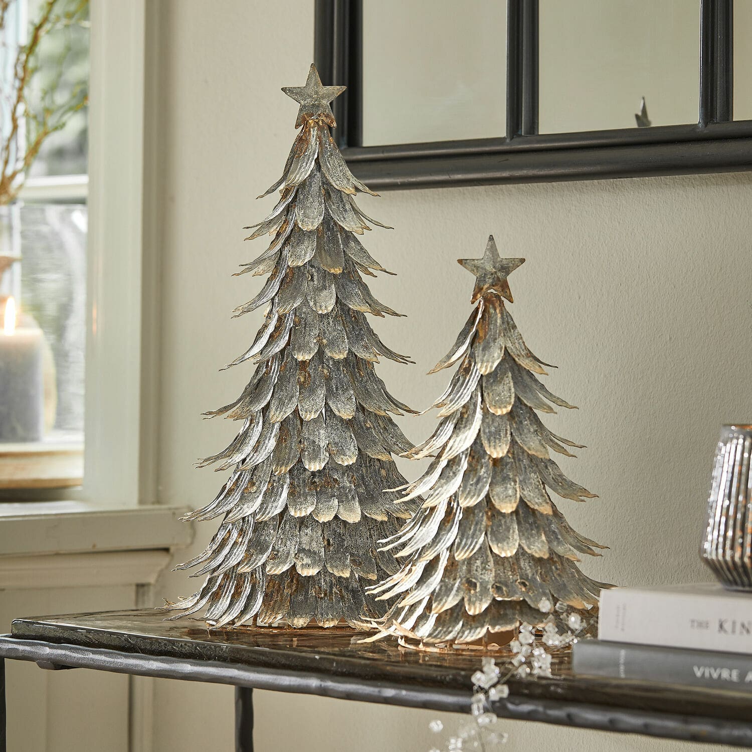 Set de 2 árboles decorativos Kamilah