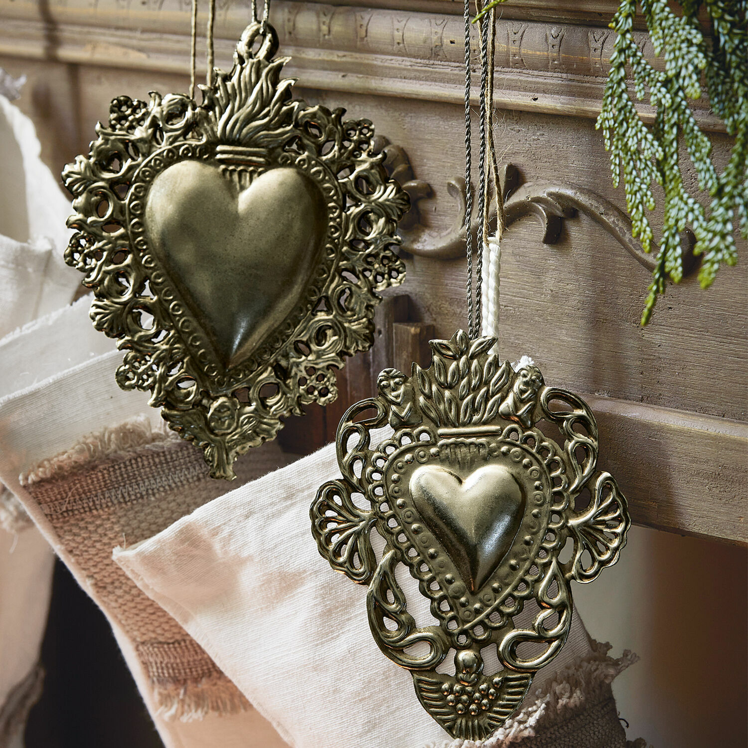 Set de 2 adornos decorativos Medes