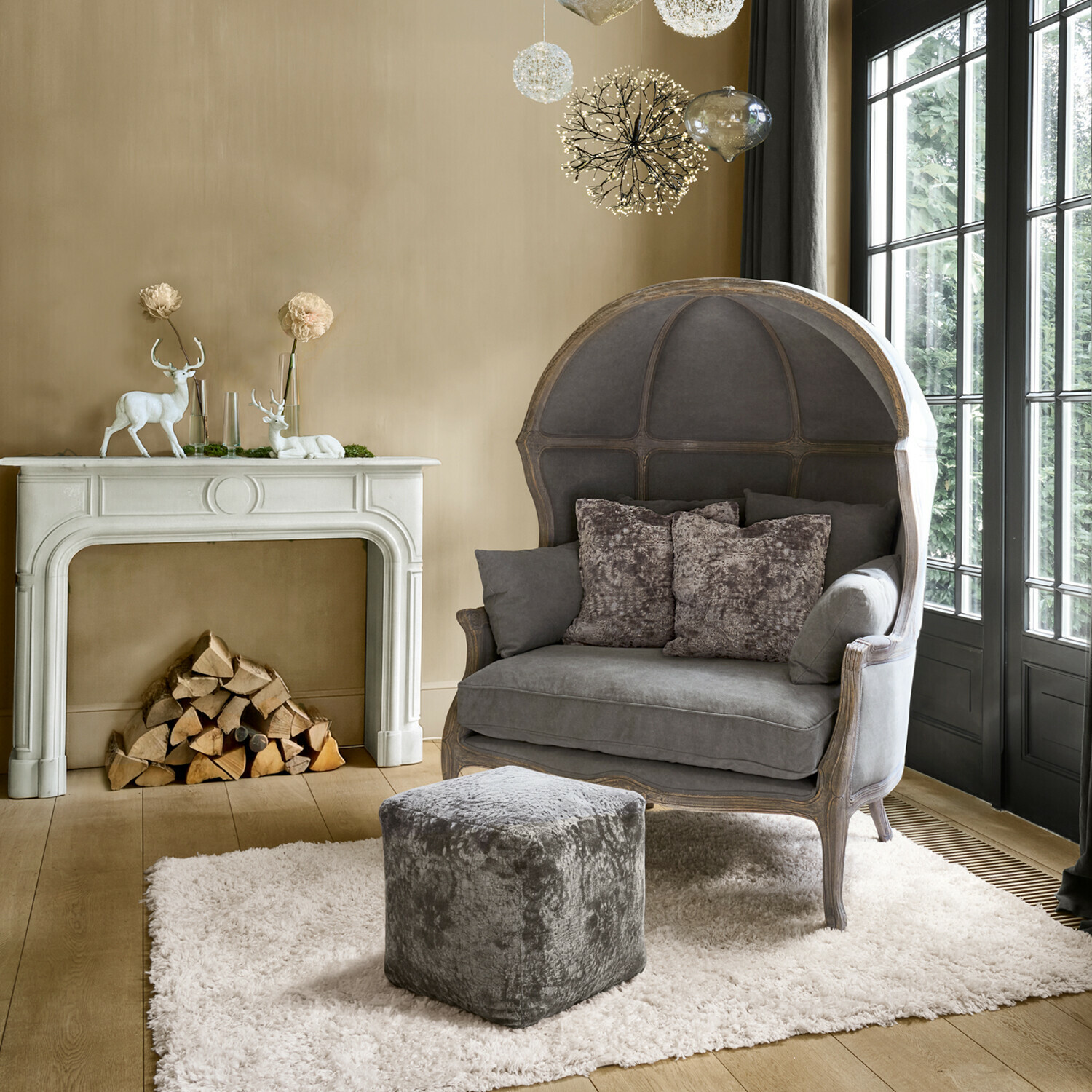 Set de 2 ciervos decorativos Kelonne
