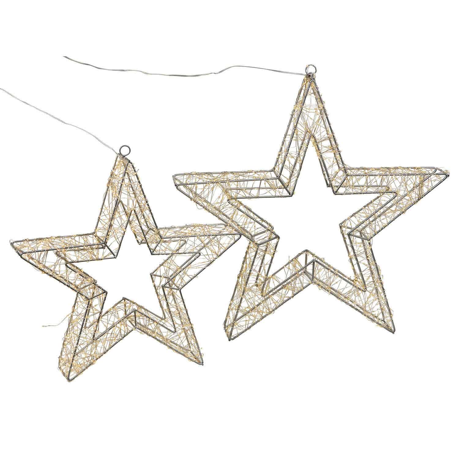 Set de 2 estrellas LED Veralisse