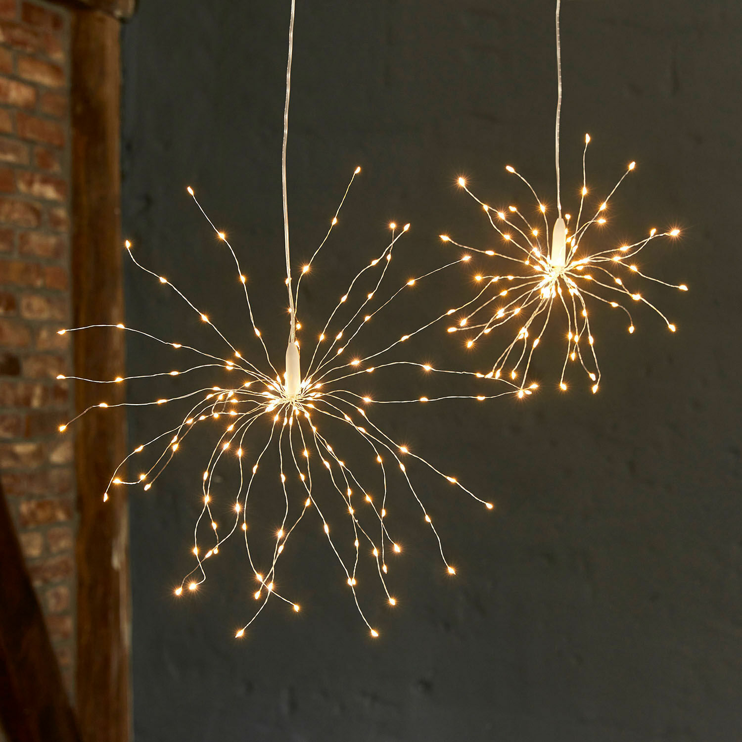 Set de 2 luces de hadas Carbini