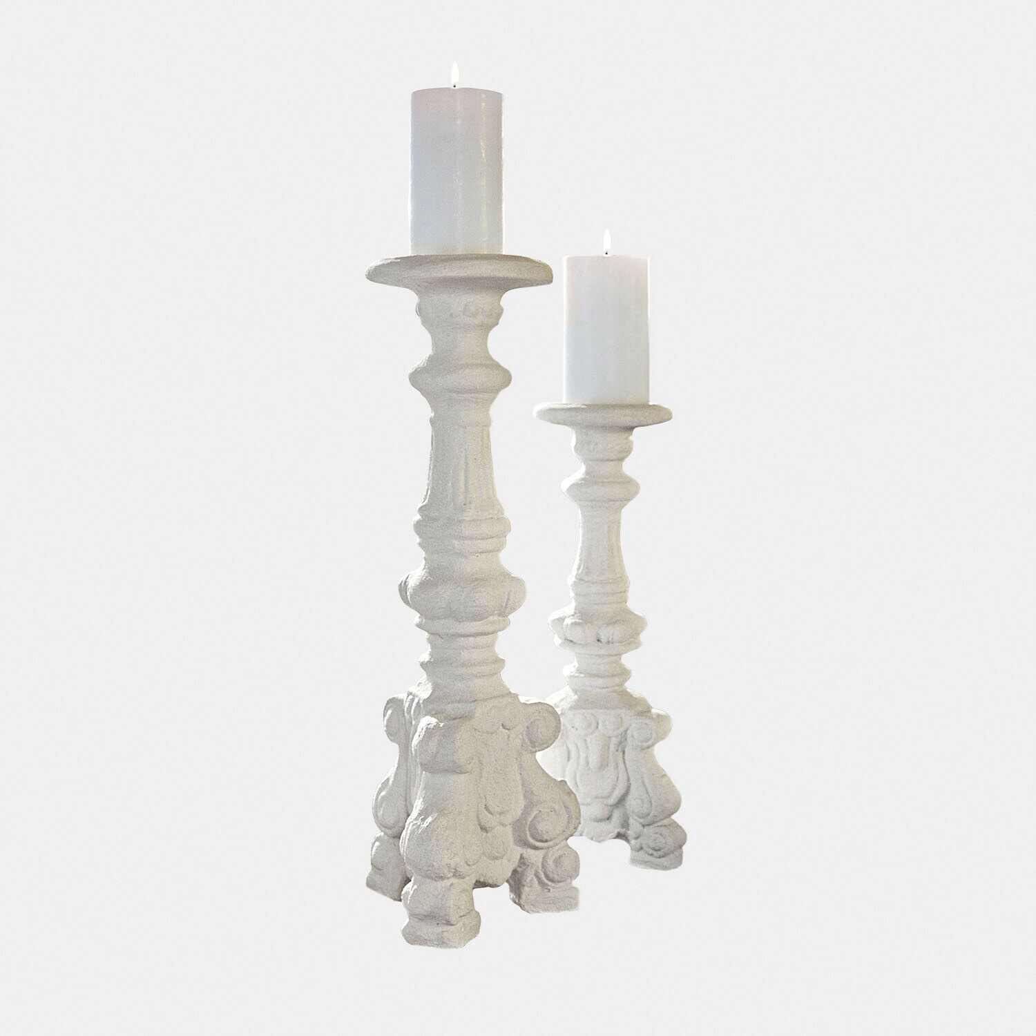 Set de 2 candeleros Chaverny