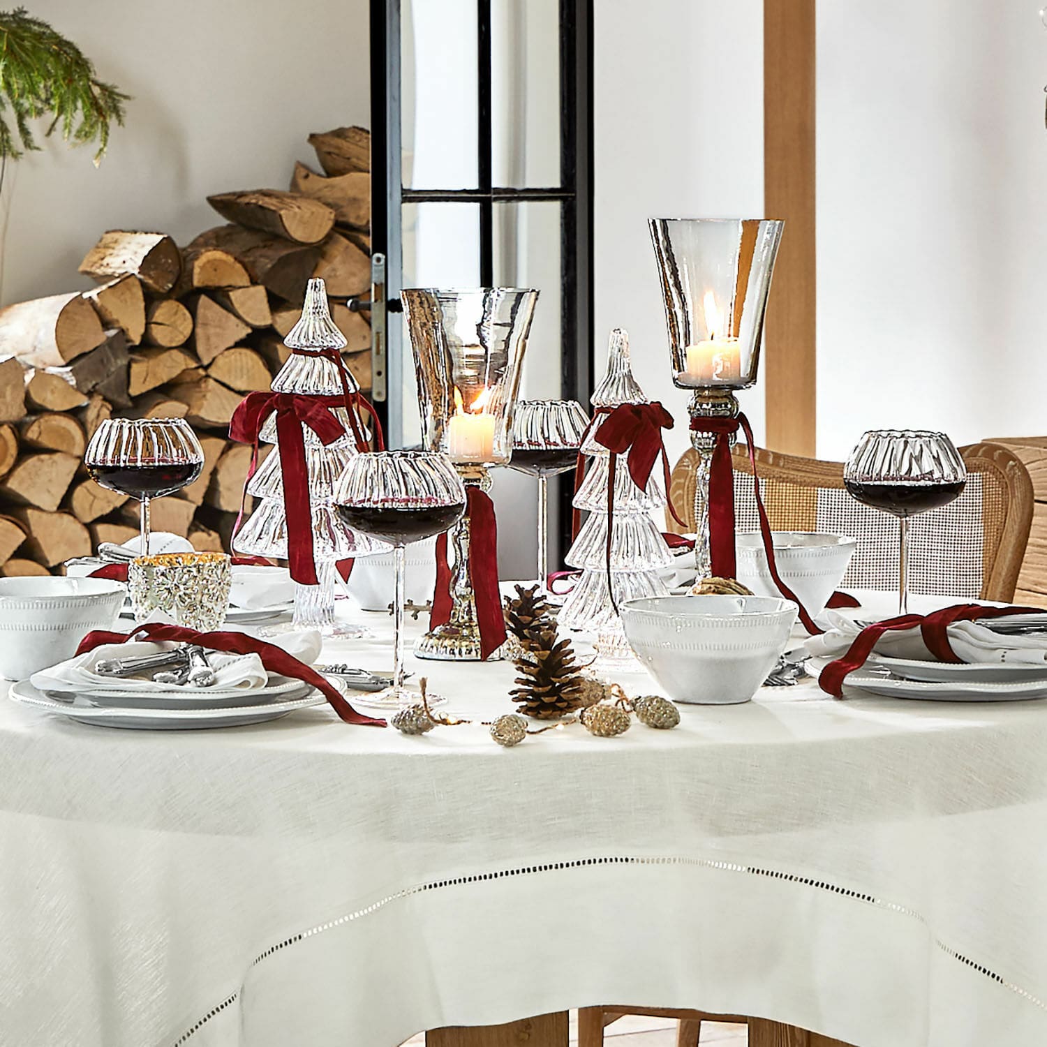 Set de 2 árboles decorativos Girondelle