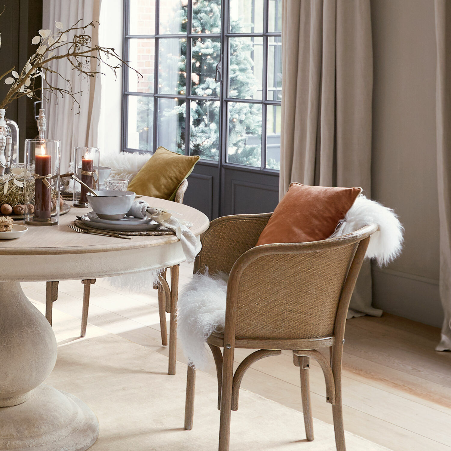 Set de 2 fundas de cojín Malira