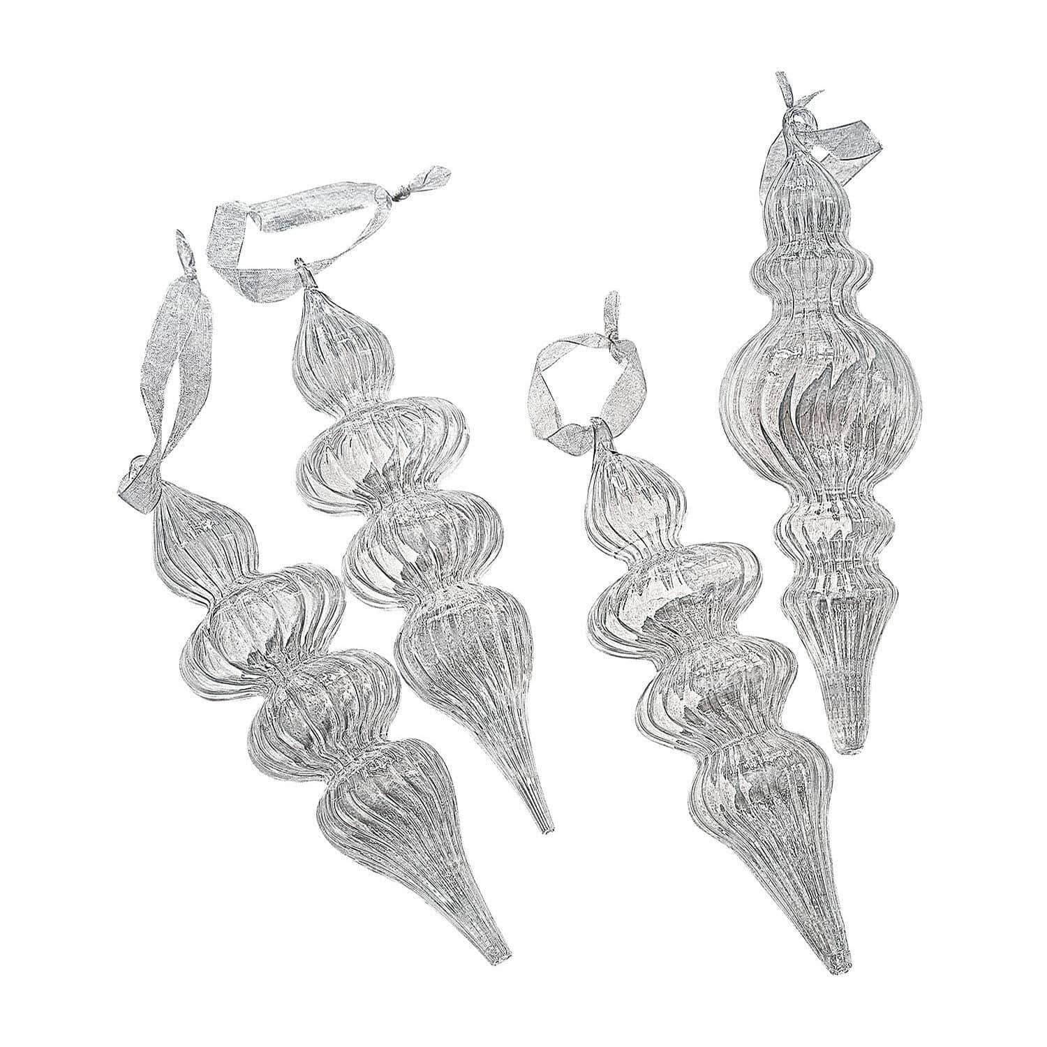 Set de 4 adornos navideños Diorise