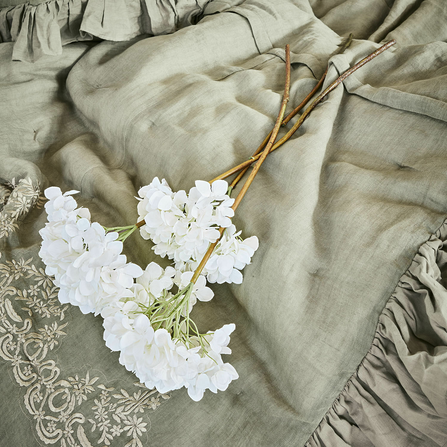 Set de 3 flores decorativas Amarente