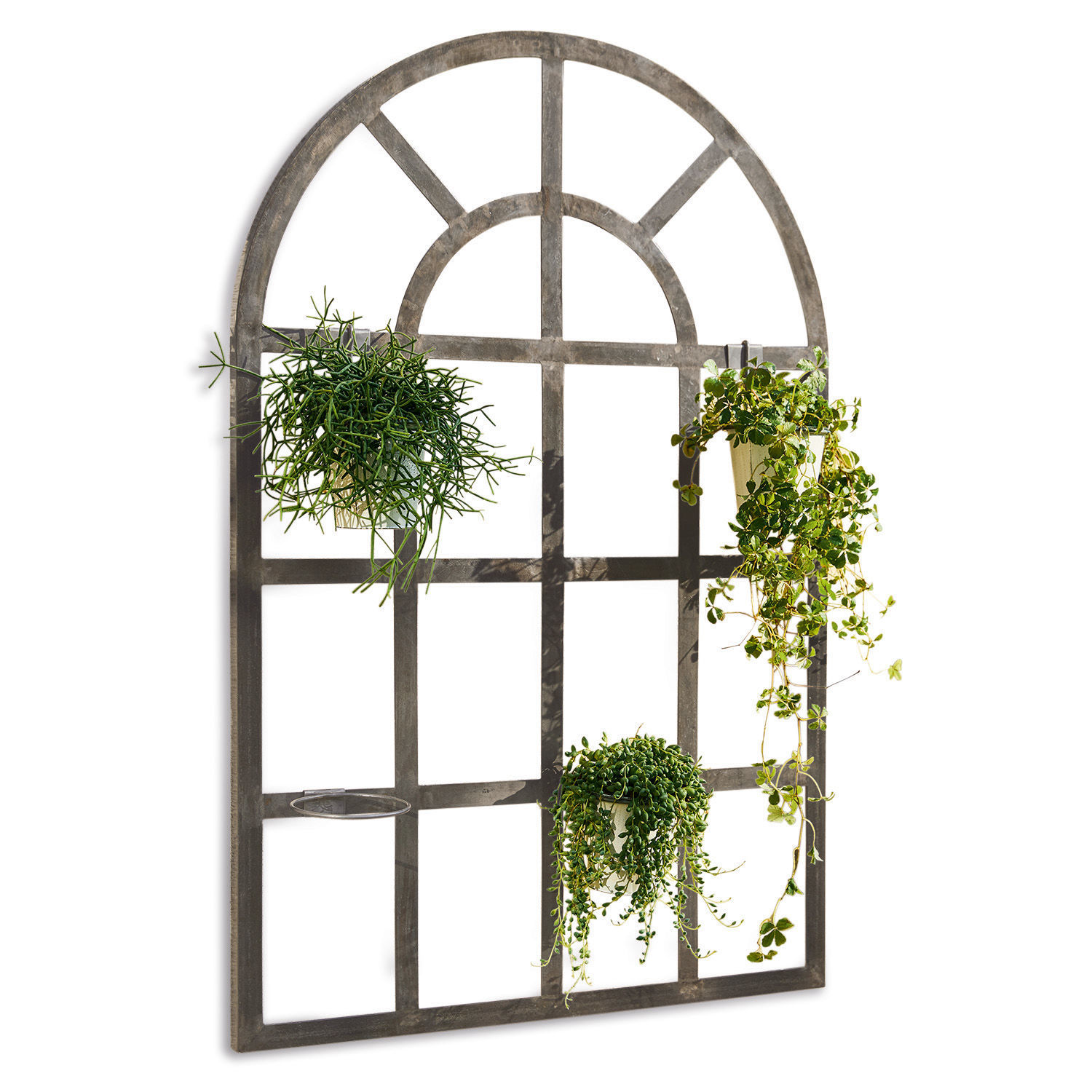 Soporte de pared para plantas Villandor