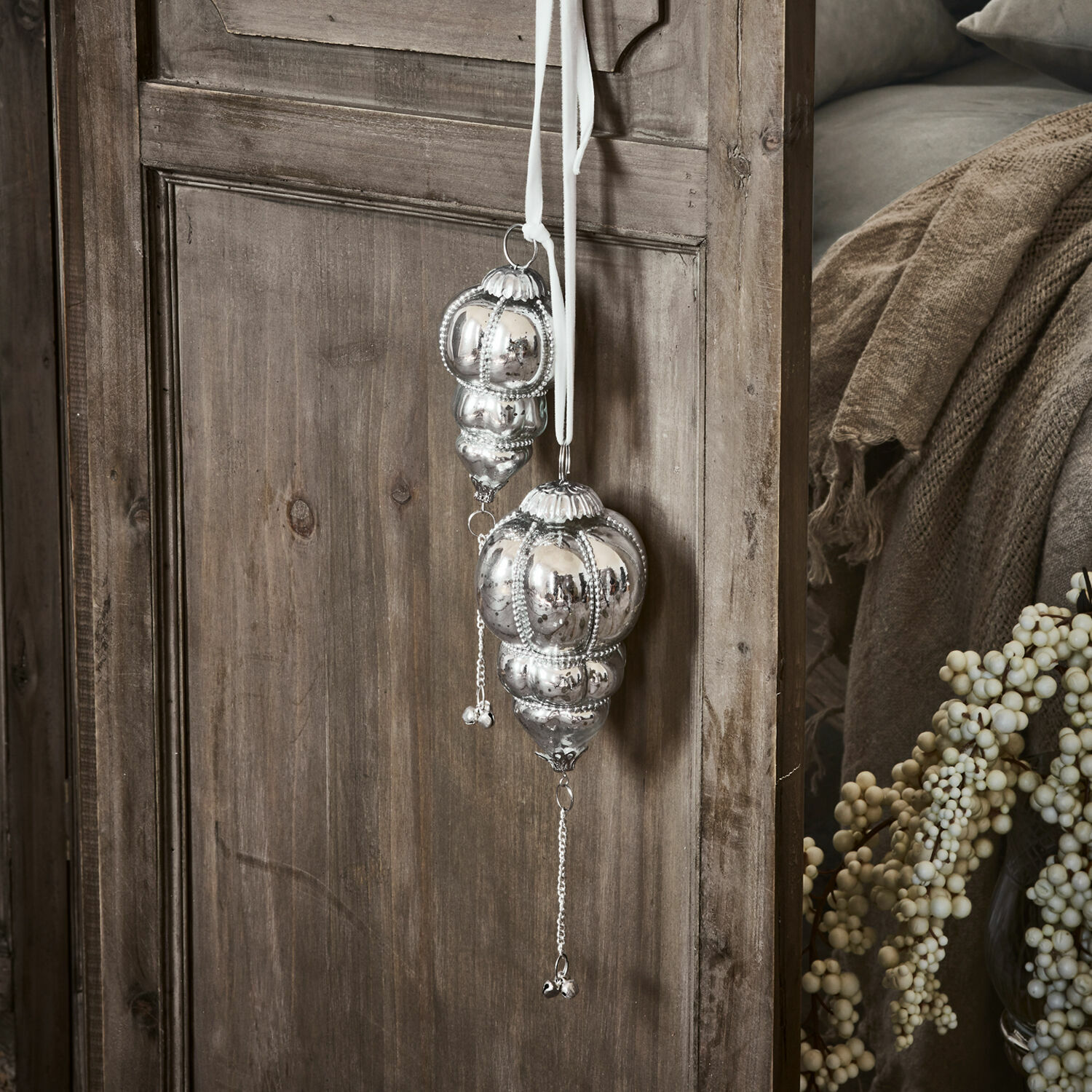 Set de 2 adornos navideños Merle
