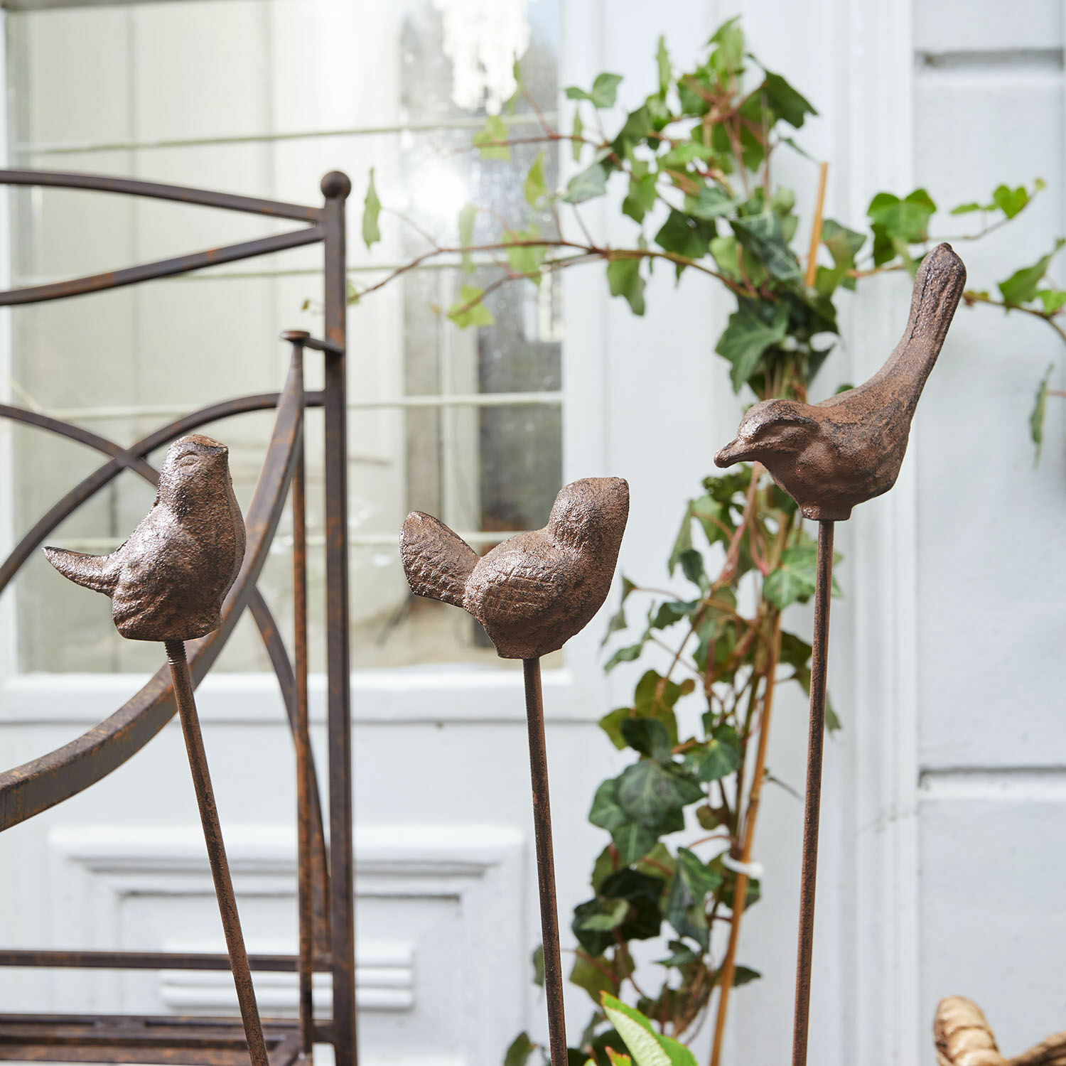 Set de 3 estacas de jardín decorativas Laver