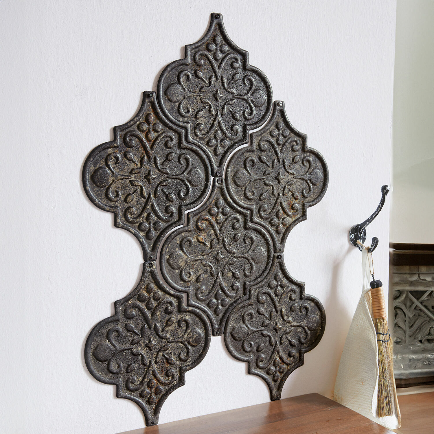 Set de 6 adornos de pared Halira