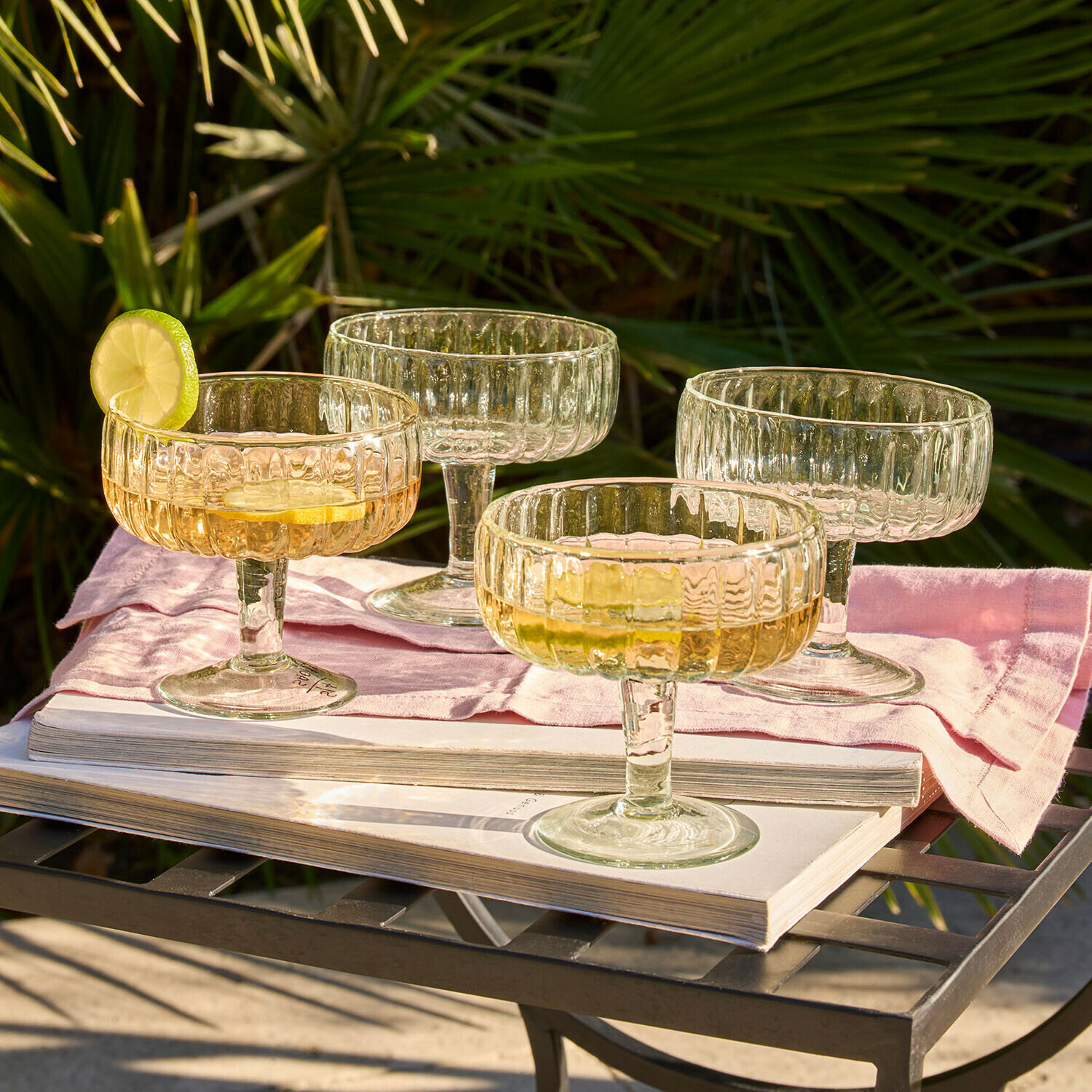Set de 4 copas Solerón