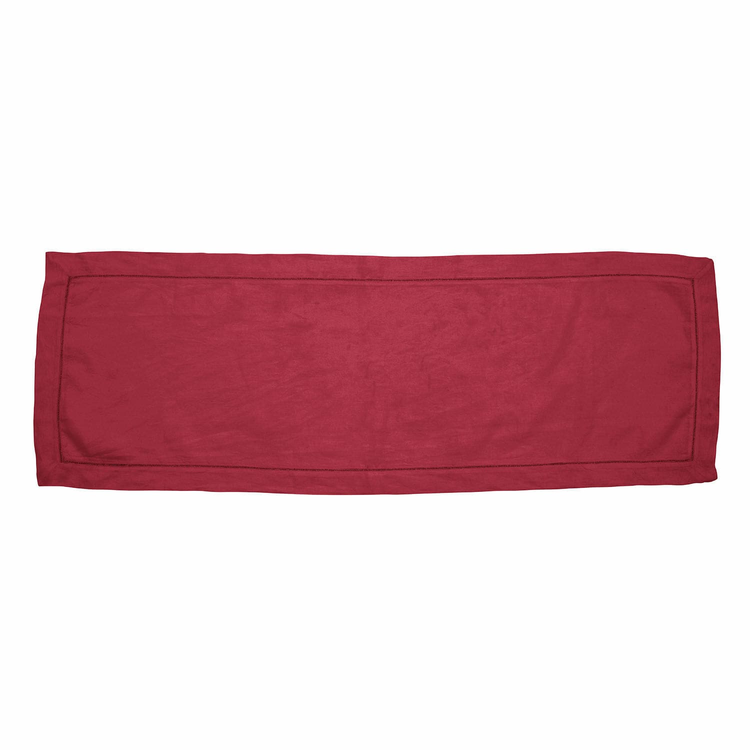 rojo Camino de mesa rojo de tela, diseño sencillo para decoración de interiores y mesas