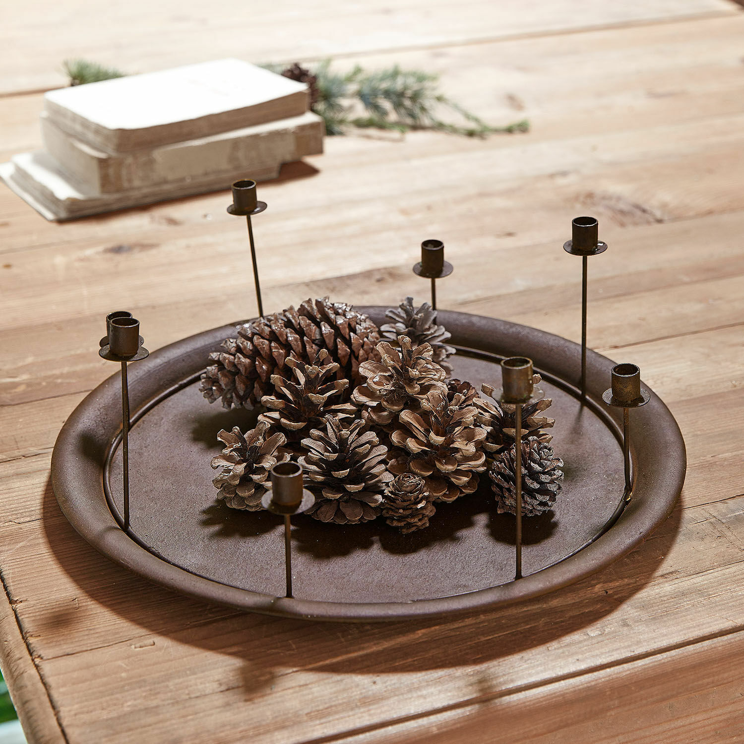 Bandeja para velas Ophéline