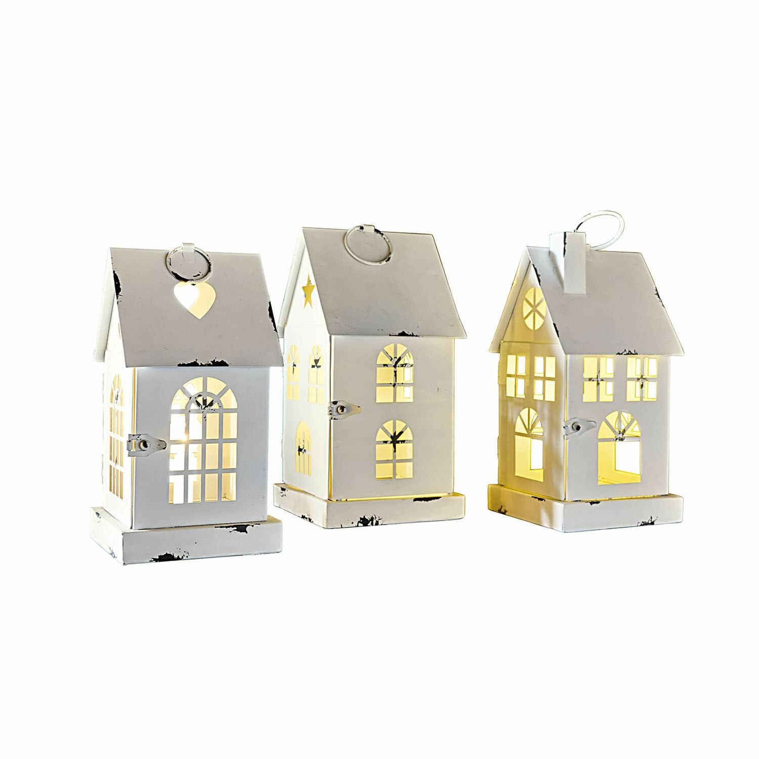 Set de 3 farolillos LED Village