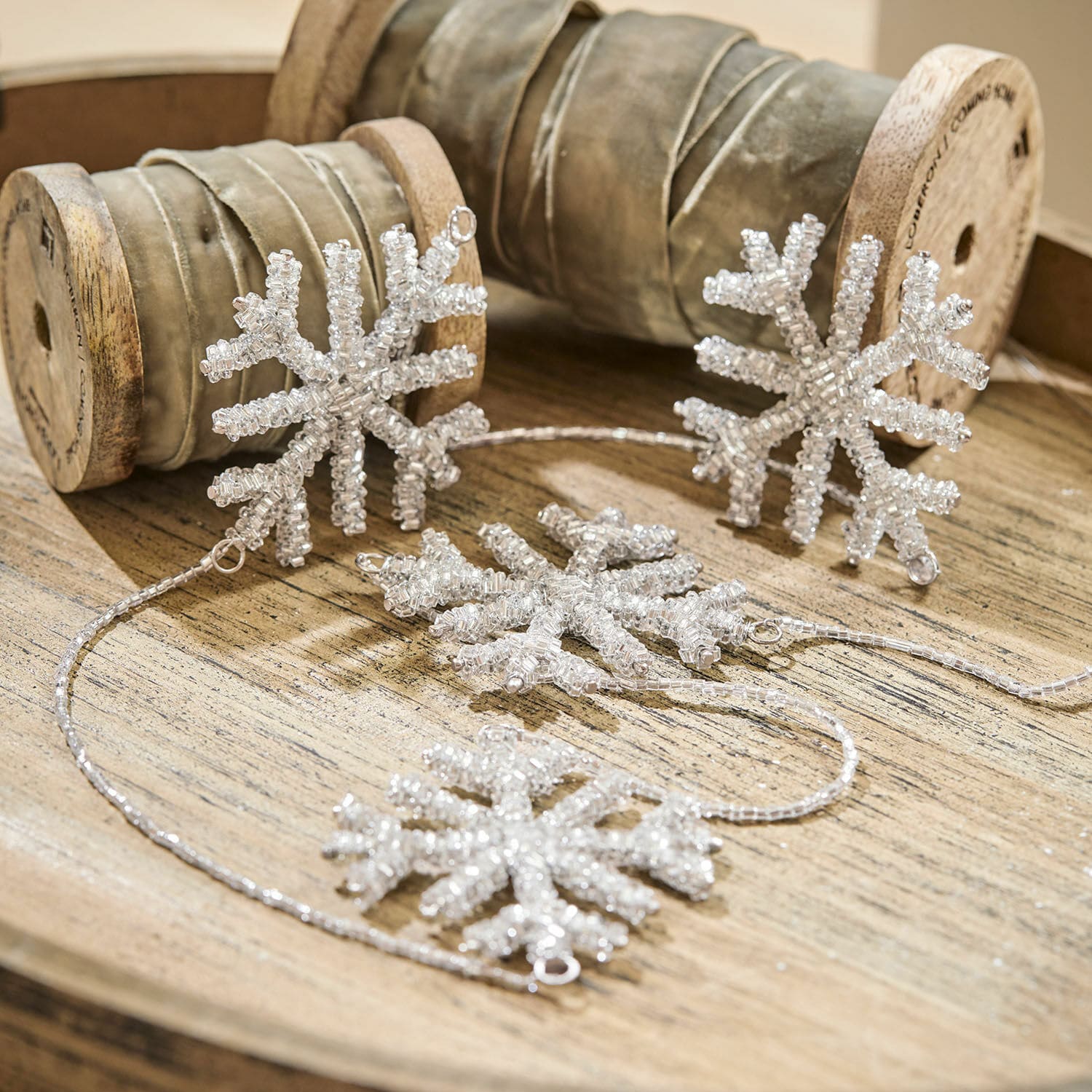 Guirnalda Snowflakes