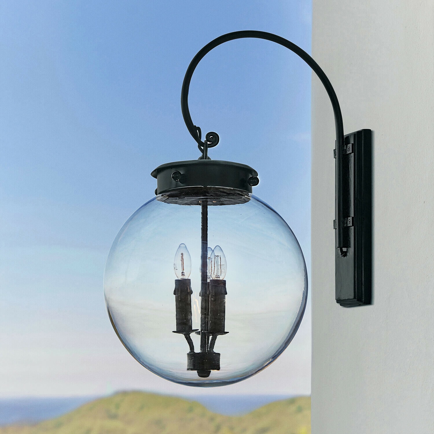 Lámpara de pared exterior Serenaro