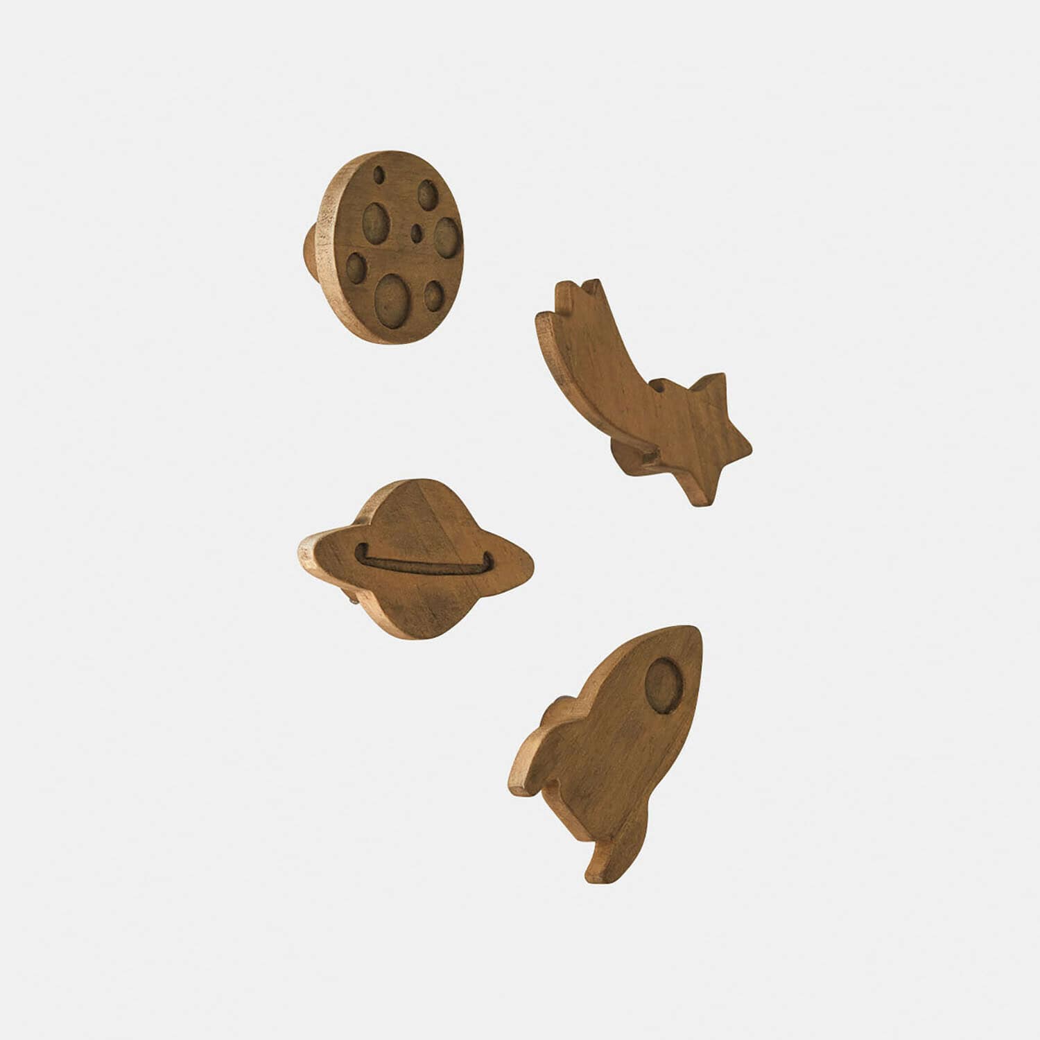 Set de 4 ganchos de pared Xeltra