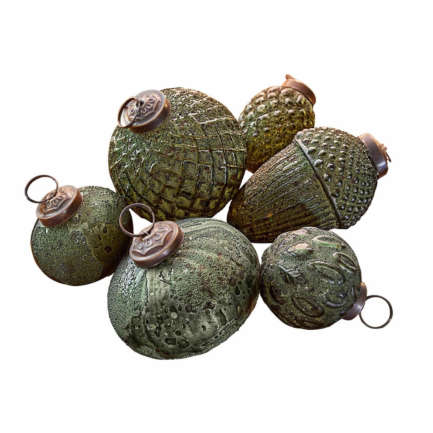 Set de 6 adornos navideños Lento