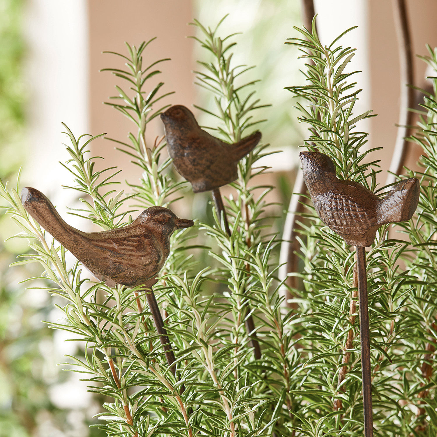 Set de 3 estacas de jardín decorativas Laver