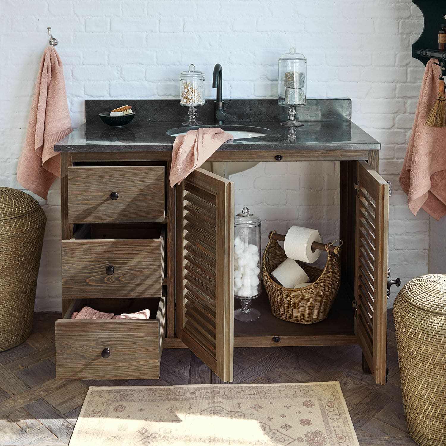 Mueble de baño con lavabo Ferocelle