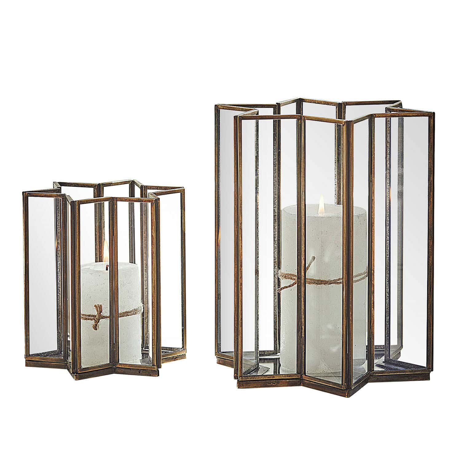 Set de 2 linternas Créon