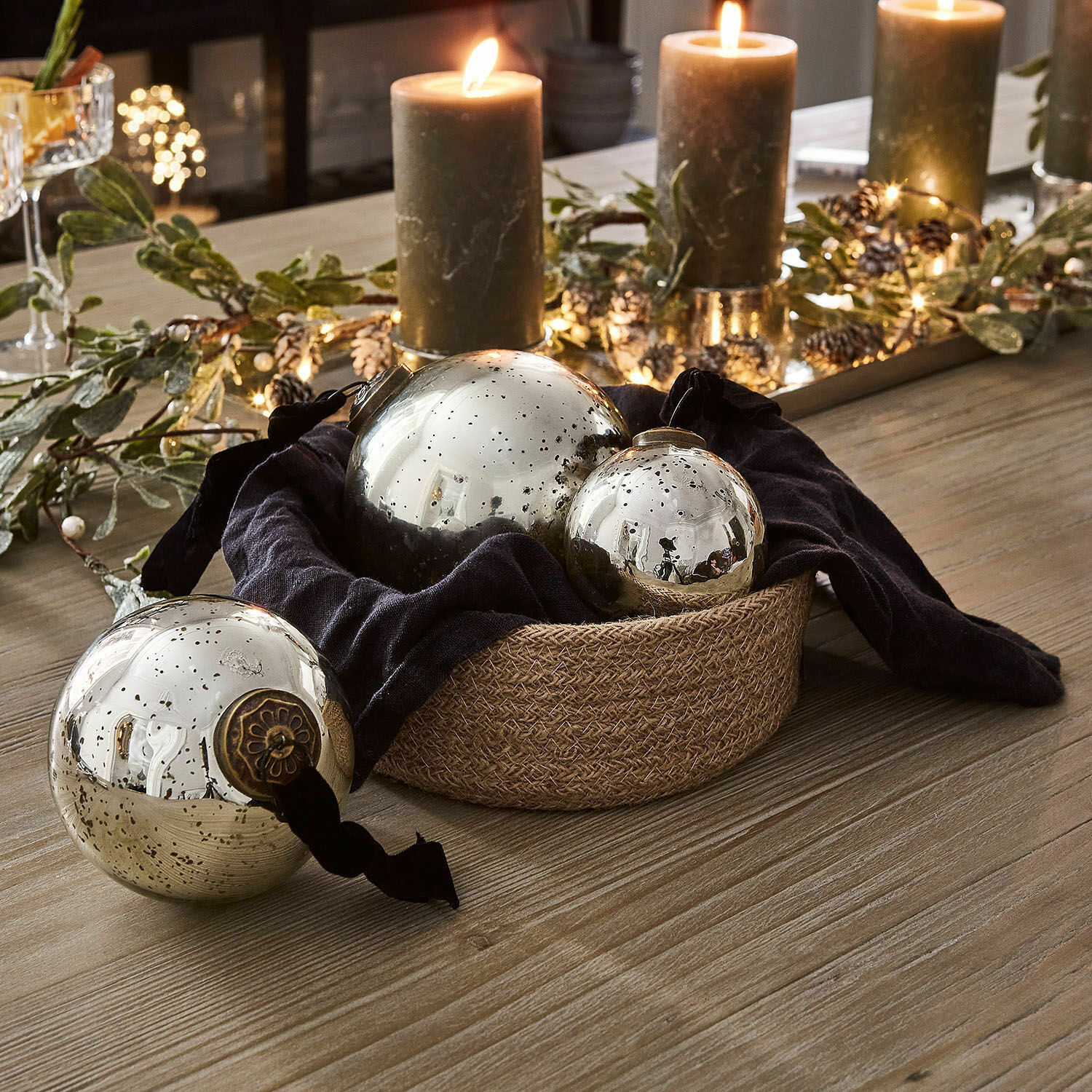 Set de 3 adornos navideños Vars