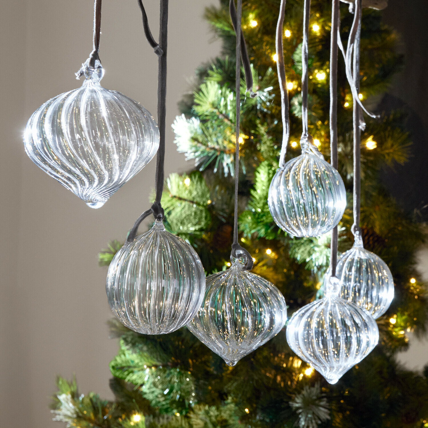 Set de 6 bolas de Navidad Bavella