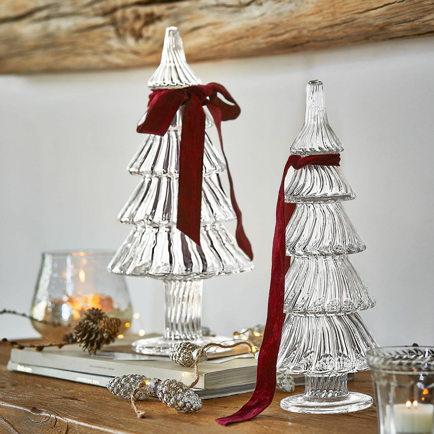 Set de 2 árboles decorativos Girondelle